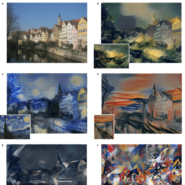 Neural style transfer